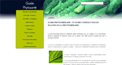Desktop Screenshot of guide-phytosante.org